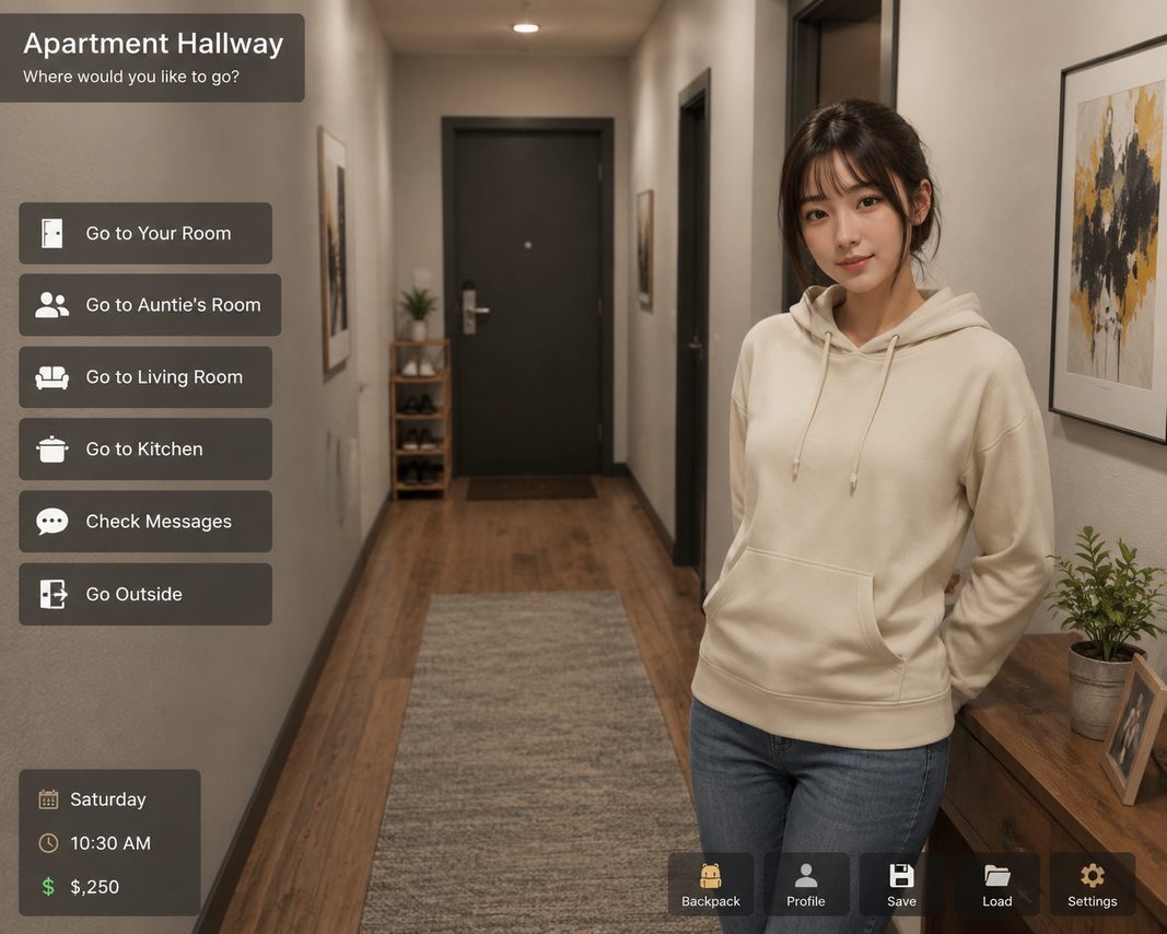 我的可爱表姐 实机画面 演示图 2